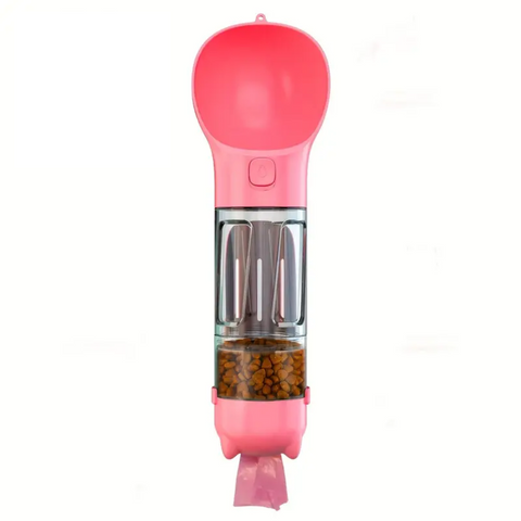 Botella Multifuncional Canina 3 en 1